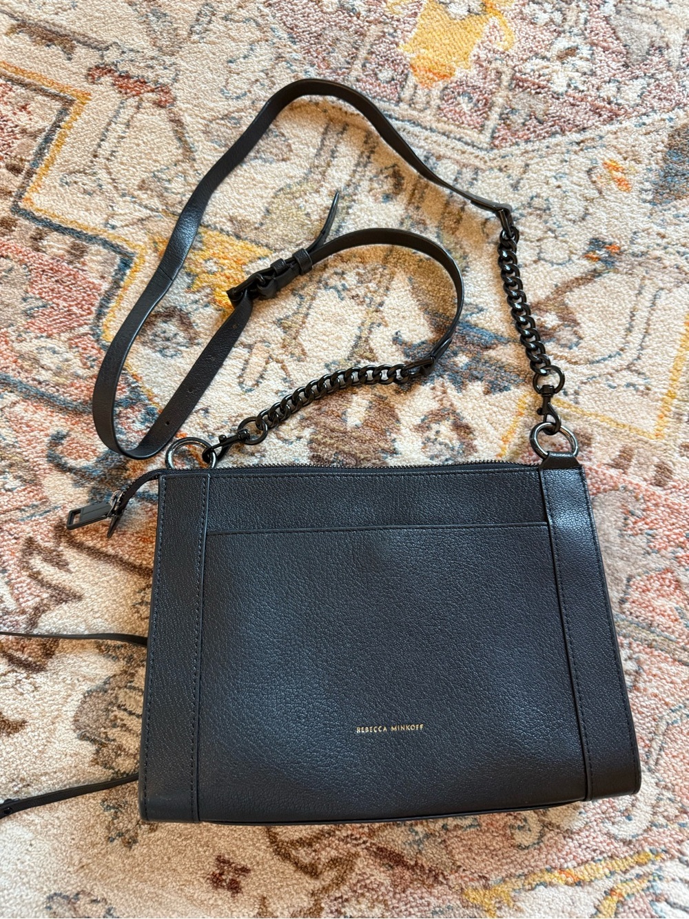 Rebecca Minkoff Women's M.A.B. Studded Leather Crossbody Bag